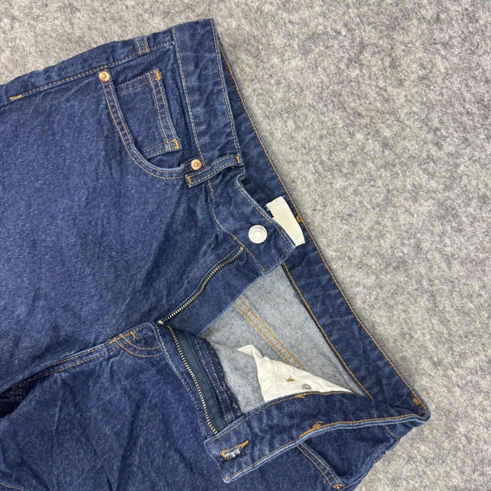H & M Hennes & Mauritz Denim Shorts Dark Wash High Rise Women's‎ Size US 12